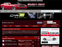 Tablet Screenshot of modernhemi.com